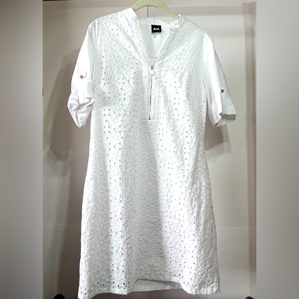 White Floral Dress